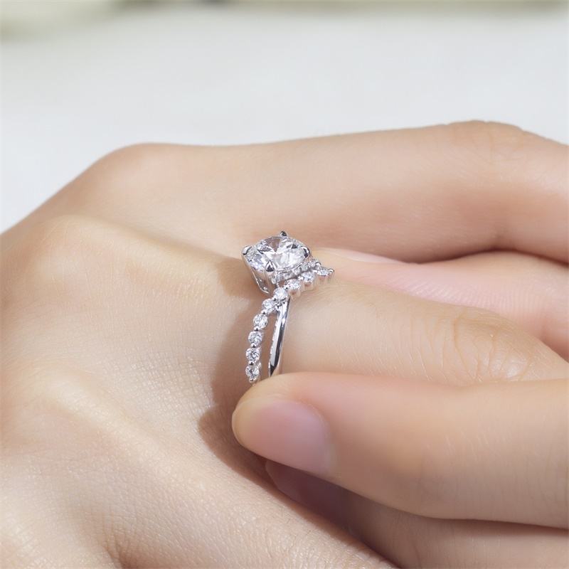 Engagement Ring β Sterling Plated Promise Ring for Women